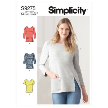 Simplicity patroon 9275 maat 42 t/m 50