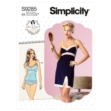 Simplicity patroon 9285 maat 40 t/m 48