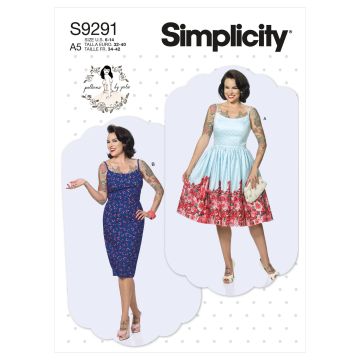 Simplicity patroon 9291 maat 40 t/m 48