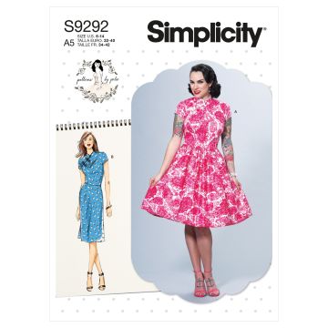 Simplicity patroon 9292 maat 32 t/m 40