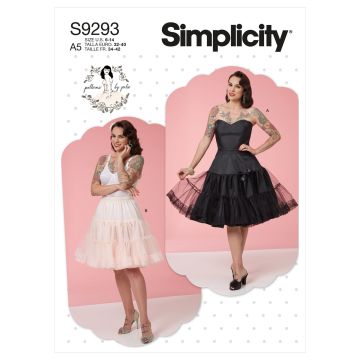 Simplicity patroon 9293 maat 40 t/m 48