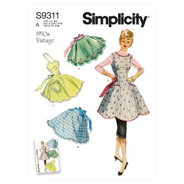 Simplicity patroon 9311 maat 36 t/m 46