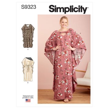 Simplicity patroon 9323 maat 32 t/m 50
