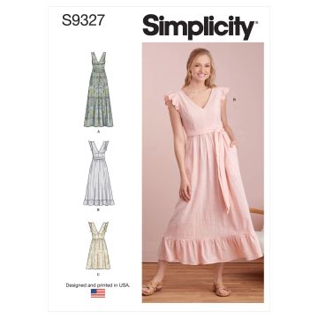 Simplicity patroon 9327 maat 40 t/m 48
