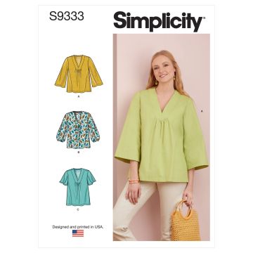 Simplicity patroon 9333 maat 42 t/m 50