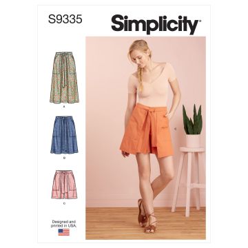 Simplicity patroon 9335 maat 32 t/m 40