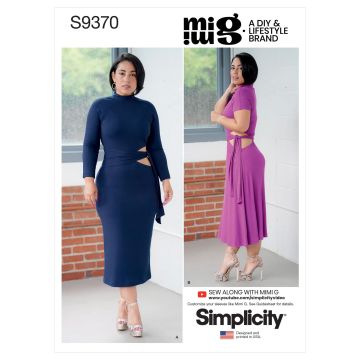 Simplicity patroon 9370 maat 42 t/m 50