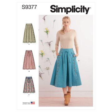 Simplicity patroon 9377 maat 32 t/m 40