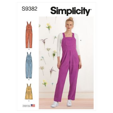 Simplicity patroon 9382 maat 32 t/m 40