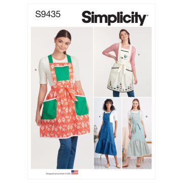 Simplicity patroon 9435 maat 32 t/m 50