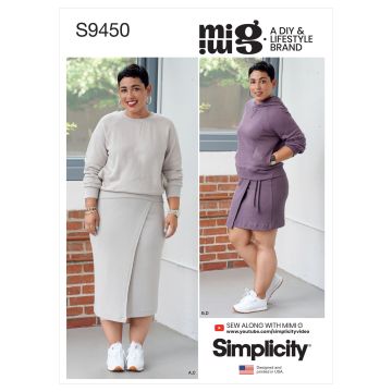Simplicity patroon 9450 maat 32 t/m 40
