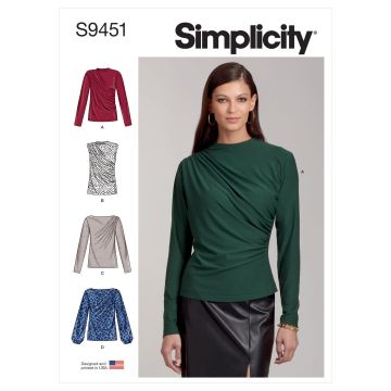 Simplicity patroon 9451 maat 40 t/m 48