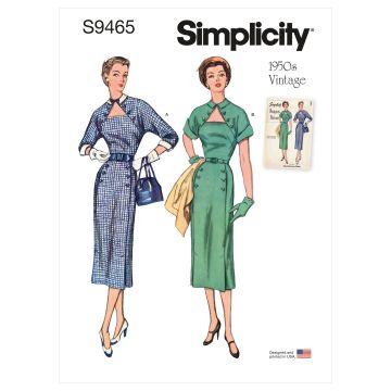 Simplicity patroon 9465 maat 42 t/m 50