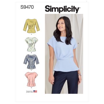 Simplicity patroon 9470 maat 40 t/m 48