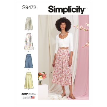 Simplicity patroon 9472 maat 42 t/m 50