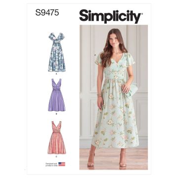 Simplicity patroon 9475 maat 32 t/m 40