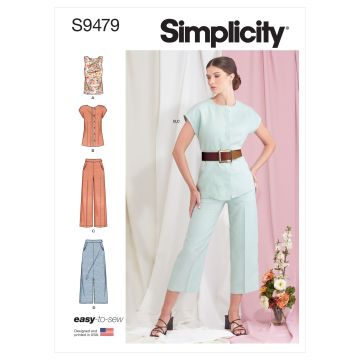 Simplicity patroon 9479 maat 42 t/m 50