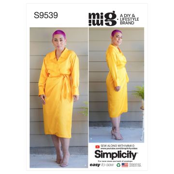 Simplicity patroon 9539 maat 30 t/m 38