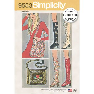 Simplicity patroon 9553 maat 52 t/m 58
