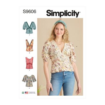 Simplicity patroon 9606 maat 32 t/m 40
