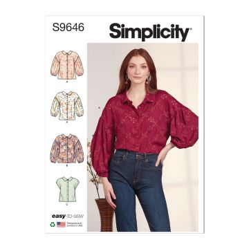 Simplicity patroon 9646 maat 34 t/m 42