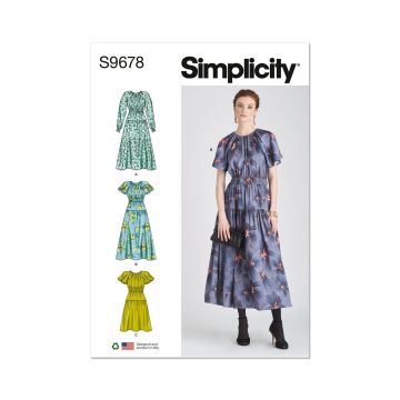 Simplicity patroon 9678 maat 44 t/m 52