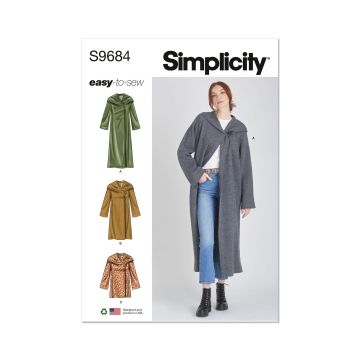 Simplicity patroon 9684 maat 32 t/m 40