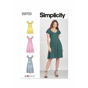 Simplicity patroon 9703 maat 30 t/m 38