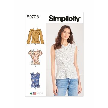Simplicity patroon 9706 maat 34 t/m 42