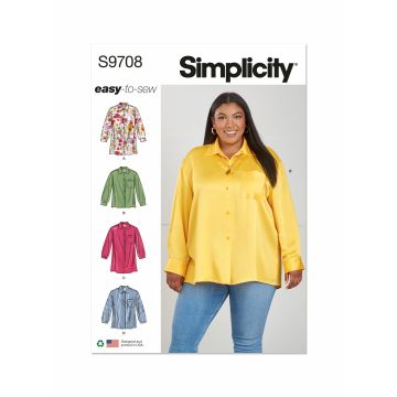Simplicity patroon 9708 maat 46 t/m 54