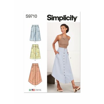 Simplicity patroon 9710 maat 44 t/m 52
