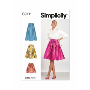 Simplicity patroon 9711 maat 40 t/m 48