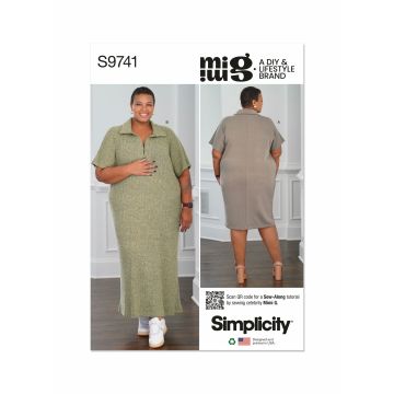 Simplicity patroon 9741 maat 56 t/m 64