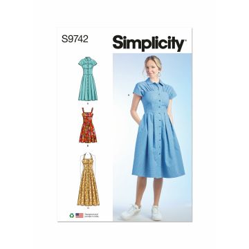 Simplicity patroon 9742 maat 30 t/m 38