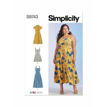 Simplicity patroon 9743 maat 46 t/m 54