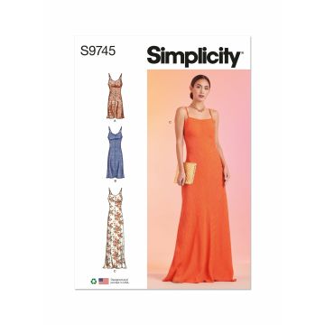 Simplicity patroon 9745 maat 34 t/m 42