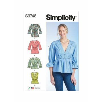 Simplicity patroon 9748 maat 42 t/m 50