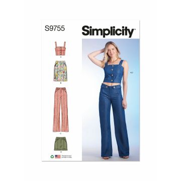 Simplicity patroon 9755 maat 42 t/m 50