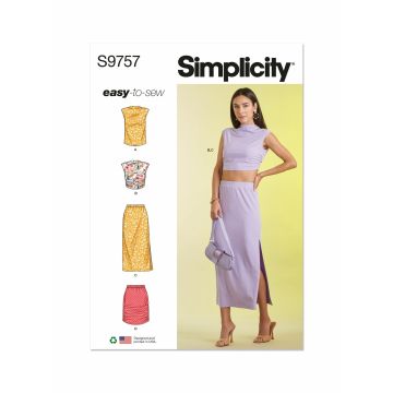 Simplicity patroon 9757 maat 116 t/m 152