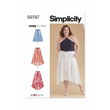Simplicity patroon 9787 maat 46 t/m 54