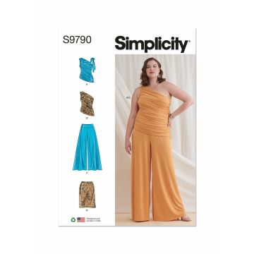Simplicity patroon 9790 maat 46 t/m 54