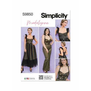 Simplicity patroon 9850 maat 42 t/m 60