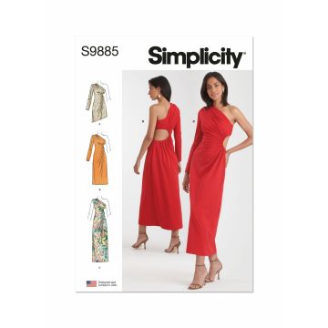 Simplicity patroon 9885 maat 34 t/m 42