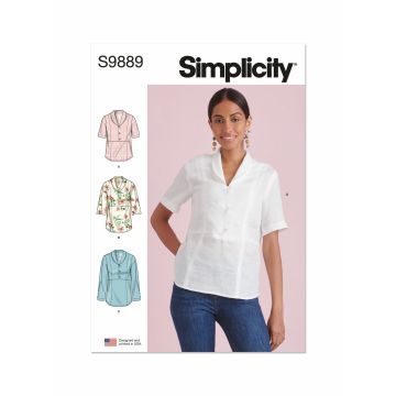 Simplicity patroon 9889 maat 38 t/m 46