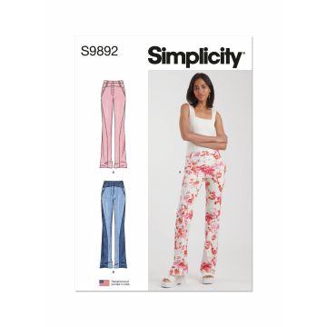 Simplicity patroon 9892 maat 48 t/m 56