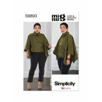 Simplicity patroon 9893 maat 30 t/m 52