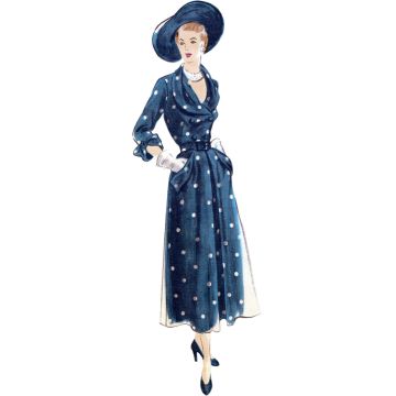 Vogue naaipatroon 1863 maat 32 t/m 40