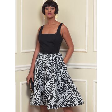 Vogue naaipatroon 1884 maat 32 t/m 40