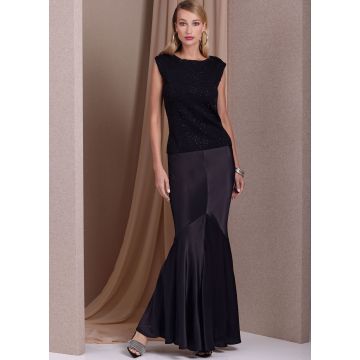 Vogue naaipatroon 1986 maat 44 t/m 52