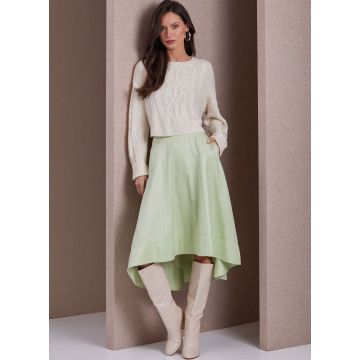 Vogue naaipatroon 1987 maat 44 t/m 52